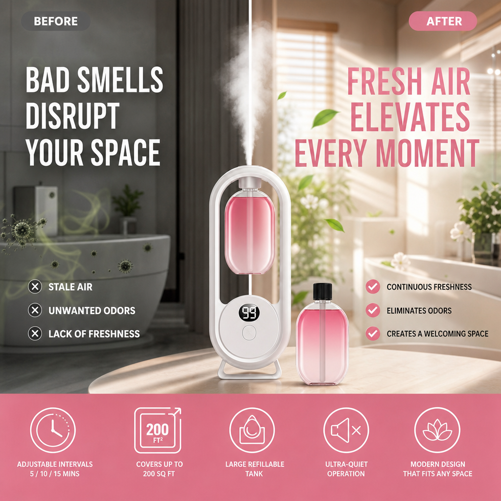 Official Store | 💖🎁 WREE® Automatic Aroma Diffuser ⏰ Limited-Time Half-Price Offer! 🔥