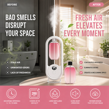Official Store | 💖🎁 WREE® Automatic Aroma Diffuser ⏰ Limited-Time Half-Price Offer! 🔥