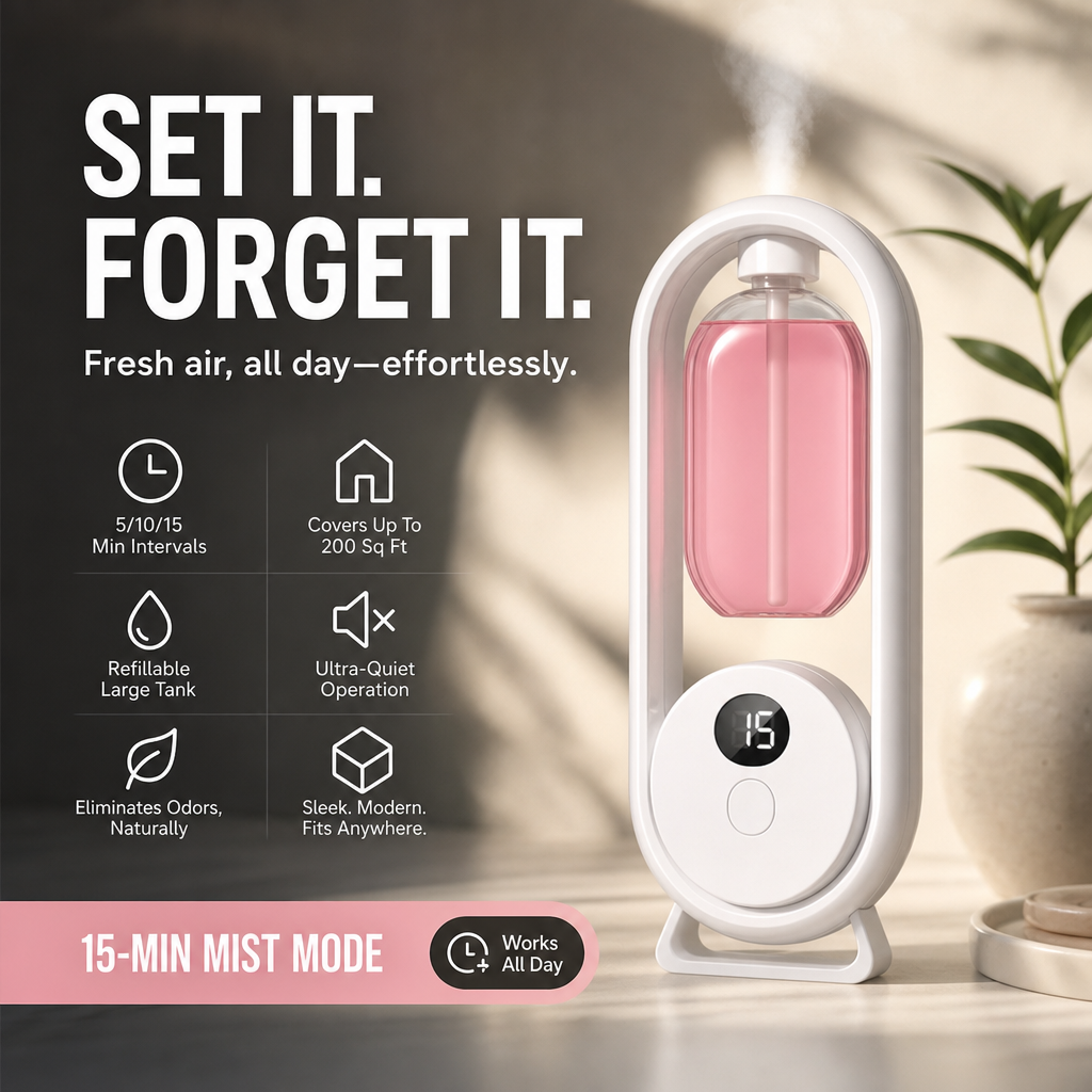 Official Store | 💖🎁 WREE® Automatic Aroma Diffuser ⏰ Limited-Time Half-Price Offer! 🔥