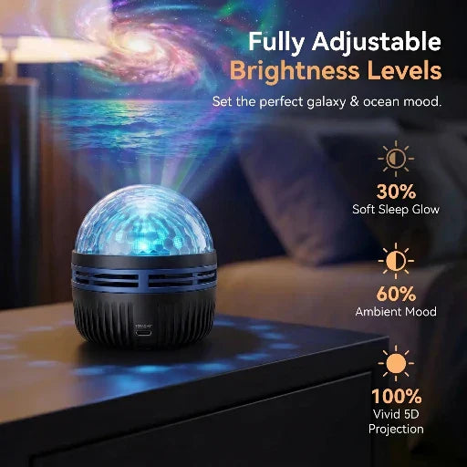 Official Store | 🎁🌹SCNDR® 360° Smart Holographic Starry Sky Projector (HD Smart Dynamic 5D)