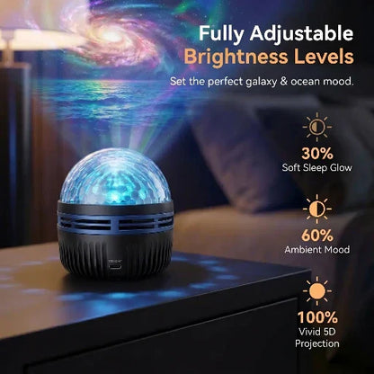 Official Store | 🎁🌹SCNDR® 360° Smart Holographic Starry Sky Projector (HD Smart Dynamic 5D)