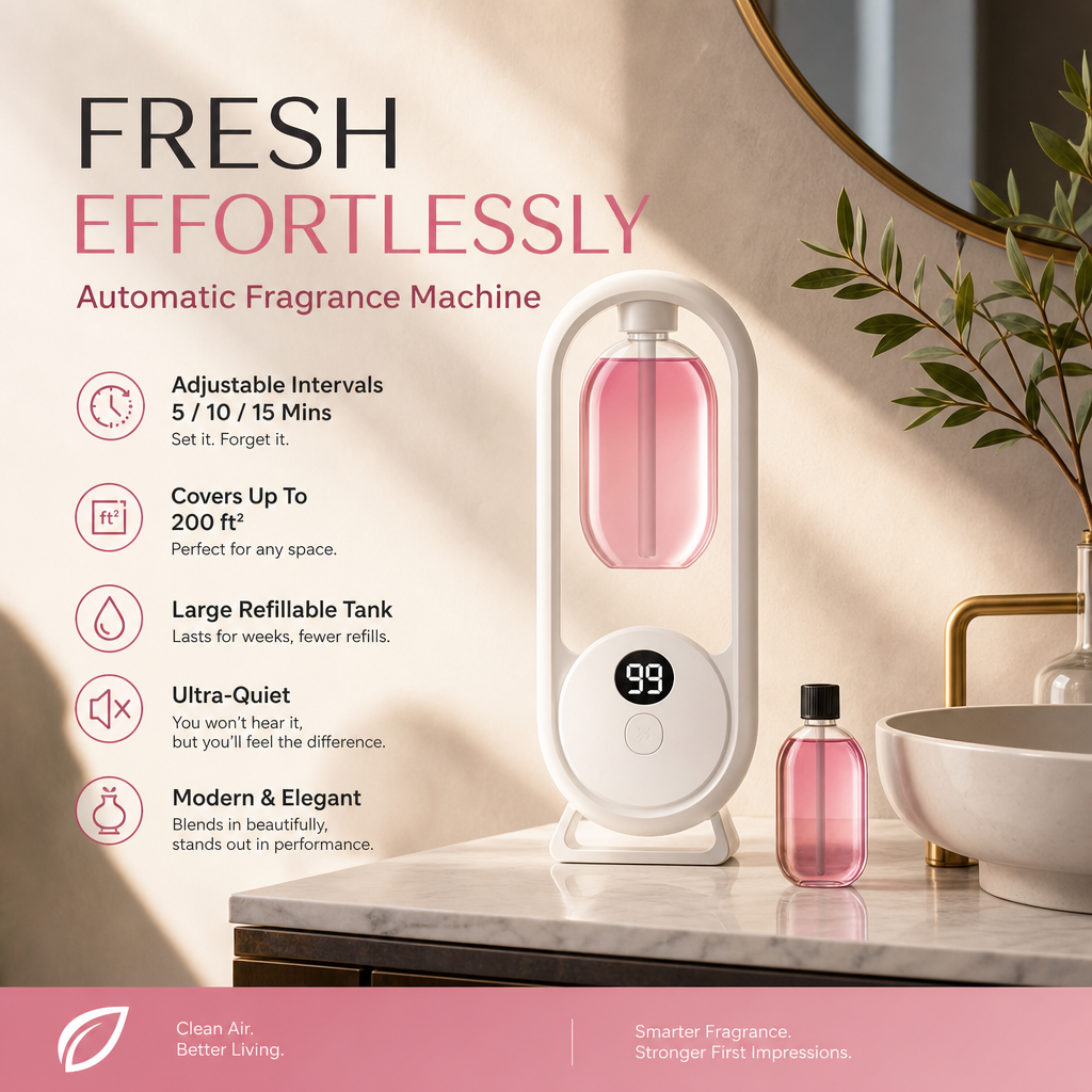 Official Store | 💖🎁 WREE® Automatic Aroma Diffuser ⏰ Limited-Time Half-Price Offer! 🔥
